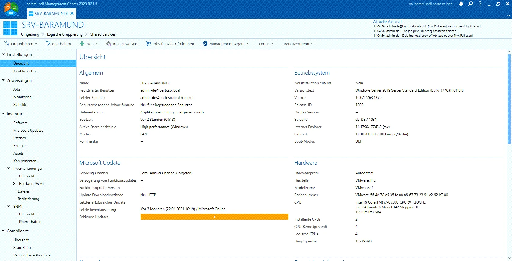 baramundi_Inventory_bMC_Endpoint_Windows_Übersicht.png